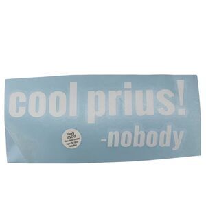 Cool Prius Car Sticker Decal